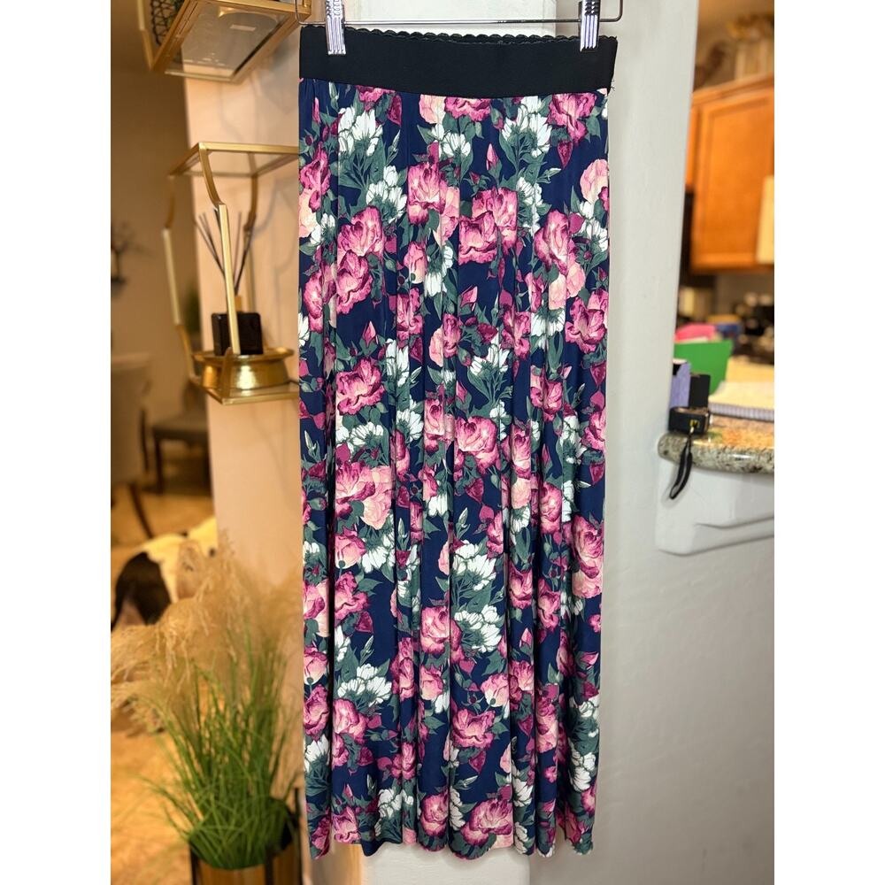 Love Poem Skirt High Elastic Waist A-Line Skirt Small 0-6 - Picture 2 of 5